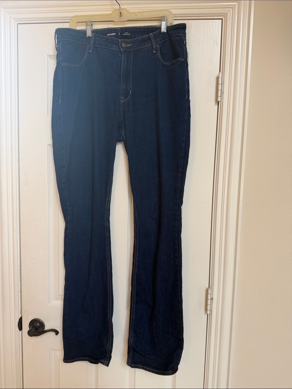 Old Navy Dark Blue Boot Cut Jeans Sz 16 Tall